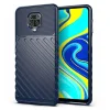 Thunder fokozott védelmet biztosító flexibilis TPU tok Xiaomi Redmi Note 9 Pro / Redmi Note 9S kék thumbnail