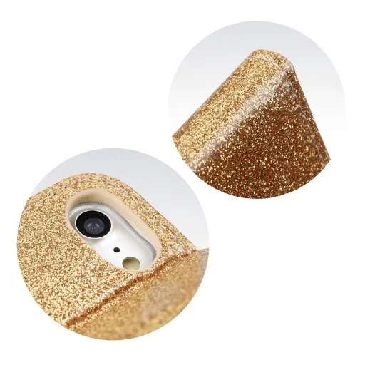 Forcell Shining flitteres fliptok iPhone 11 PRO arany - 3