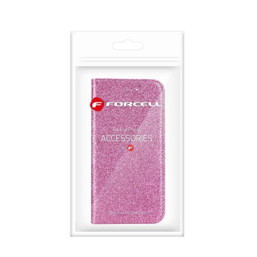 Forcell Shining flitteres fliptok iPhone 11 PRO light pink - 5