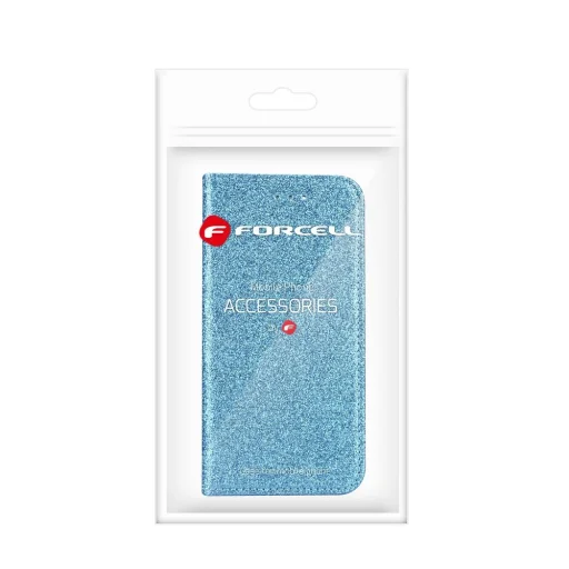 Forcell Shining flitteres fliptok iPhone 11 PRO MAX kék - 2