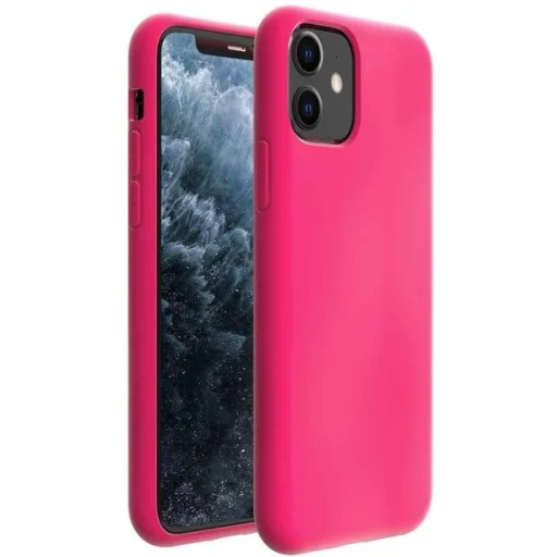 Flexibilis szilikon tok Huawei P40 Hot Pink - 1