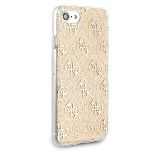 Guess GUHCI8PCU4GLGO iPhone 7/8/SE 2020 tok 4G Glitter arany - 5