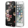 Guess GUHCI8PCUTRFL04 Flower N4 virágmintás tok iPhone 7/8/SE 2020 fekete thumbnail