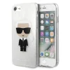 Karl Lagerfeld KLHCI8TPUTRIKSL Ikonik flitteres tok iPhone 7/8/SE 2020 ezüst thumbnail