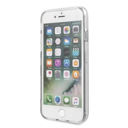 Karl Lagerfeld KLHCI8TPUTRIKSL Ikonik flitteres tok iPhone 7/8/SE 2020 ezüst - 5