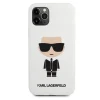 Karl Lagerfeld KLHCN58SLFKWH Ikonik szilikon tok iPhone 11 Pro fehér thumbnail