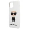 Karl Lagerfeld KLHCN58SLFKWH Ikonik szilikon tok iPhone 11 Pro fehér thumbnail