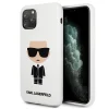 Karl Lagerfeld KLHCN58SLFKWH Ikonik szilikon tok iPhone 11 Pro fehér thumbnail