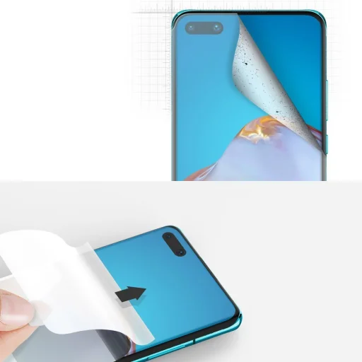 Ringke Dual Easy 2x kijelzővédő PET fólia Huawei P40 (DWHW0002) - 4