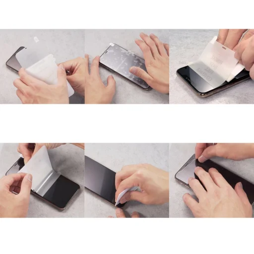 Ringke Dual Easy 2x kijelzővédő PET fólia Xiaomi Redmi K30 Pro / Poco F2 Pro (ESXI0006) - 12