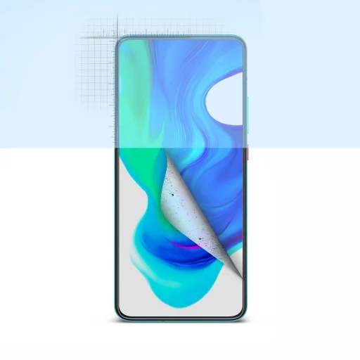 Ringke Dual Easy 2x kijelzővédő PET fólia Xiaomi Redmi K30 Pro / Poco F2 Pro (ESXI0006) - 3