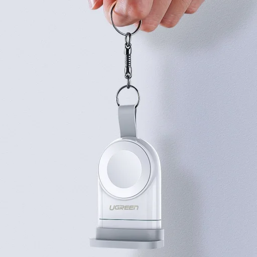 Ugreen Apple Watch USB MFI vezeték nélküli töltő fehér (50944) - 9