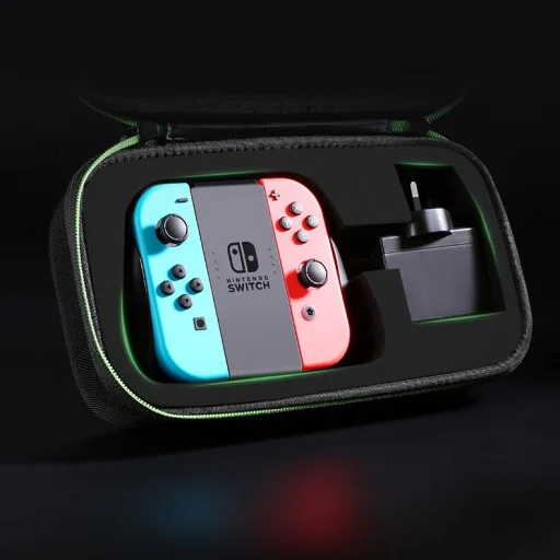 Ugreen Nintendo Switch Accessory hordtáska S méret 26,5 x 10 x 13,5 cm fekete (50275 LP145) - 5
