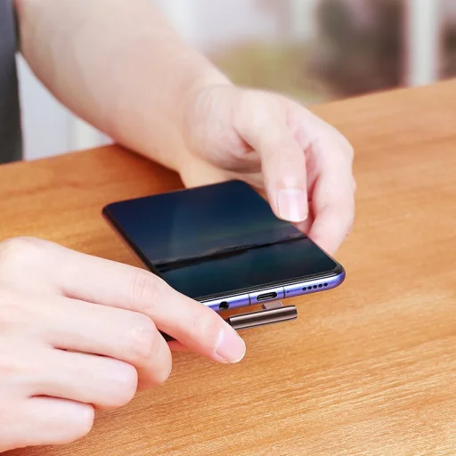 Ugreen elbow USB - USB Type C kábel 5 A QC 3.0 AFC FCP 1m fekete (70432 US313) - 12