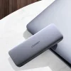 Ugreen 9in1 multifunkcionális HUB USB Type C - HDMI / 3x USB 3.2 Gen 1 (5 Gbps) / SD micro SD kártyaolvasó / VGA / RJ45 / USB Type C Power Delivery 100 W 20 V 5 A szürke (70409 CM286) thumbnail