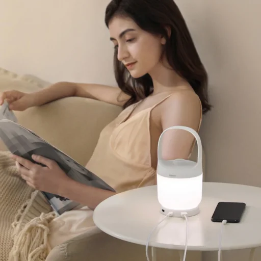 Baseus Moon hordozható vezeték nélküli éjszakai lámpa (DGYB-02) - 13