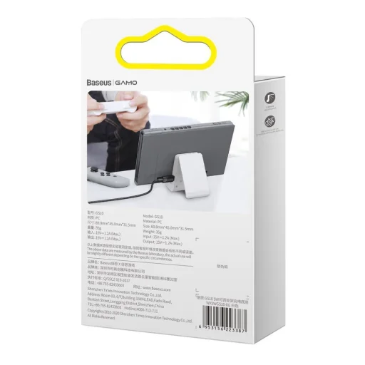 Baseus SW állítható Nintendo Switch töltőállomás GS10 szürke (WXSWGS10-0G) - 10
