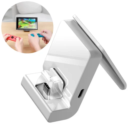 Baseus SW állítható Nintendo Switch töltőállomás GS10 szürke (WXSWGS10-0G) - 1