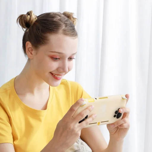 Baseus Nintendo Switch Lite védőtok analog védővel fekete (WISWLT-21) - 7