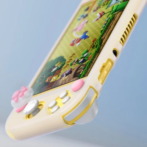 Baseus Nintendo Switch Lite védőtok analog védővel fekete (WISWLT-21) - 10