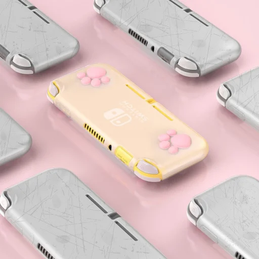 Baseus Nintendo Switch Lite védőtok analog védővel fekete (WISWLT-21) - 14