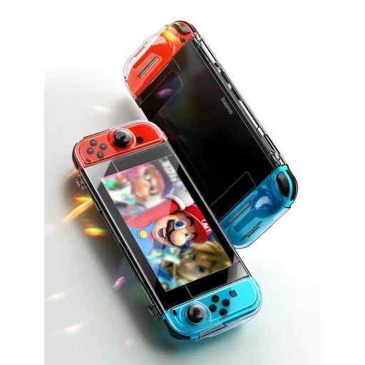 Baseus Nintendo Switch védőtok fekete (WISWGS06-01) - 7