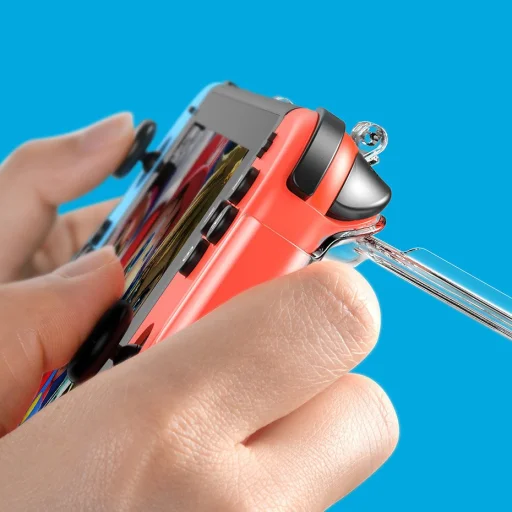 Baseus Nintendo Switch védőtok fekete (WISWGS06-01) - 8