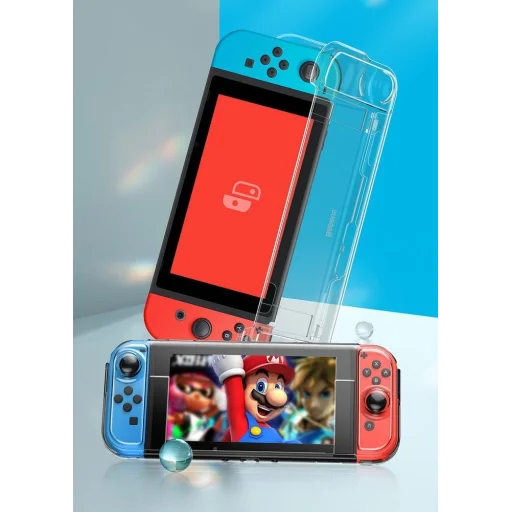 Baseus Nintendo Switch védőtok fekete (WISWGS06-01) - 6