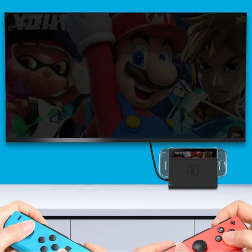 Baseus Nintendo Switch védőtok fekete (WISWGS06-01) - 5