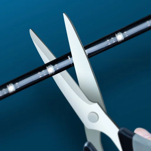 Baseus Öntapadós RGB színes fénycsík hosszabbító csomag 5W 1m fekete (DGRGB-01) - 12