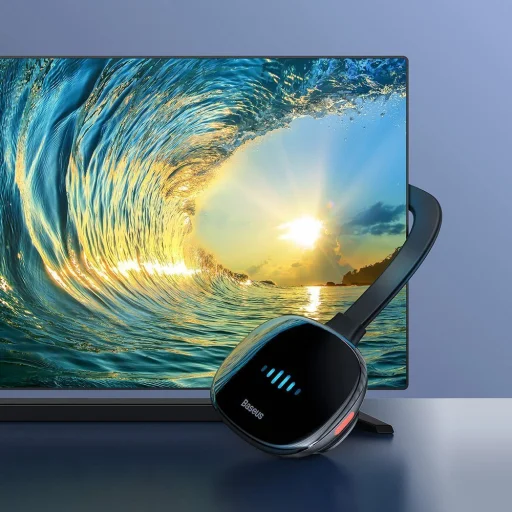 Baseus Meteorite Shimmer vezeték nélküli HDMI adapter WiFi - HDMI fekete (CATPQ-A01) - 13