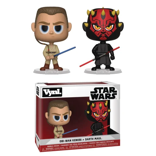 Funko Pop Star Wars Vynl Obi-Wan Kenobi Darth Maul figurák - 2