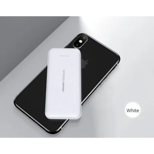 Usams PB33 powerbank 5000mAh 2 x USB fehér - 2