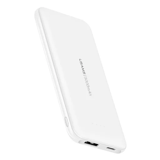 Usams PB33 powerbank 5000mAh 2 x USB fehér - 1