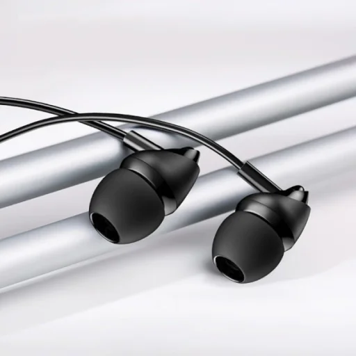 USAMS EP-39 3.5 mm jack fülhallgató fekete - 3