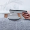Baseus Jelly Qi vezeték nélküli töltő 15W + USB - USB Type C kábel fekete (WXGD-01) thumbnail