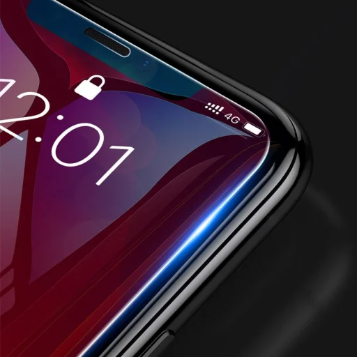 Baseus 0.15mm kijelzővédő üvegfólia iPhone X/XS/11 Pro (SGAPIPH58S-GS02) - 9