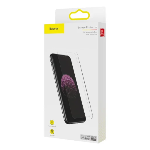 Baseus 0.15mm kijelzővédő üvegfólia iPhone X/XS/11 Pro (SGAPIPH58S-GS02) - 17