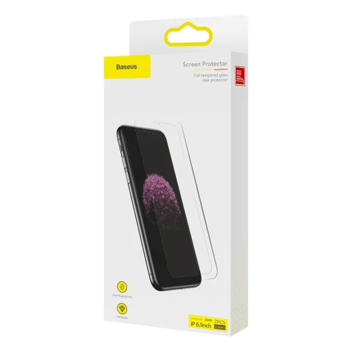 Baseus 0.3 mm kijelzővédő üvegfólia iPhone XR/ iPhone 11 (SGAPIPH61-LS02) - 20