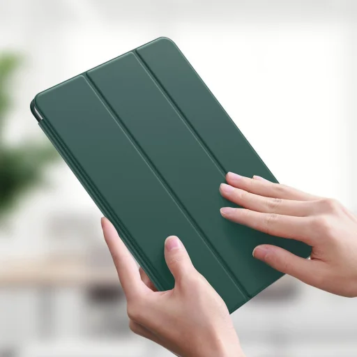 Baseus Simplism Tri-fold mágneses keret nélküli Smart Sleep tok iPad Pro 11'' 2020 zöld (LTAPIPD-ESM06) - 5
