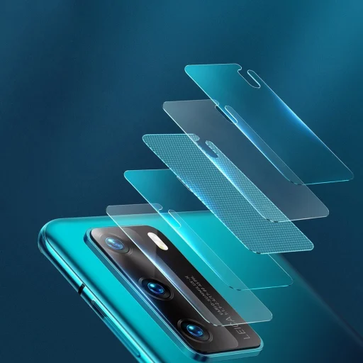 Baseus 2x 0,25 mm kameralencse védő üvegfólia Huawei P40 (SGHWP40-JT02) - 10