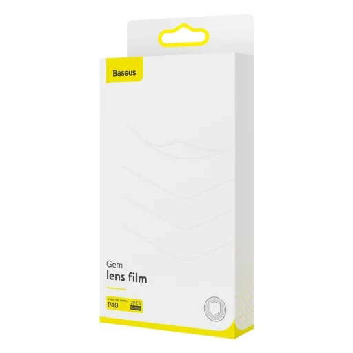 Baseus 2x 0,25 mm kameralencse védő üvegfólia Huawei P40 (SGHWP40-JT02) - 21