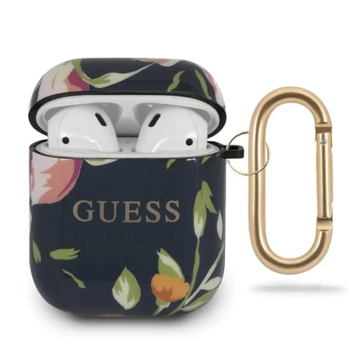 Guess GUACA2TPUBKFL03 Flower collection N.3 AirPods 1/2 tok kék - 1