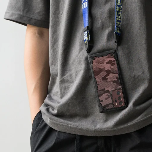 Ringke Fusion X tok Samsung Note 20 Ultra terepmintás fekete (XDSG0036) - 9