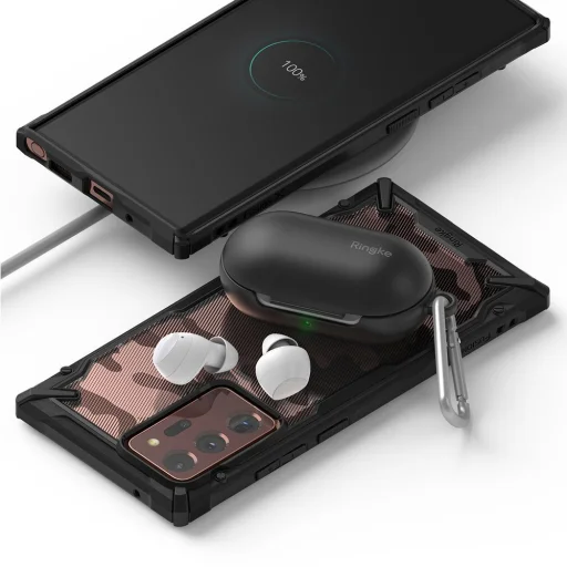 Ringke Fusion X tok Samsung Note 20 Ultra terepmintás fekete (XDSG0036) - 11