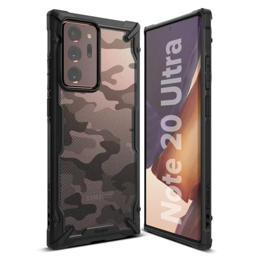 Ringke Fusion X tok Samsung Note 20 Ultra terepmintás fekete (XDSG0036) - 2