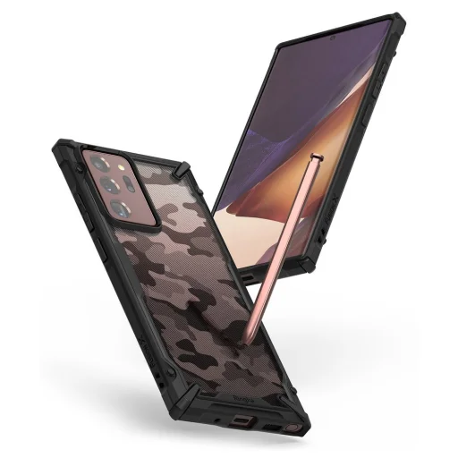Ringke Fusion X tok Samsung Note 20 Ultra terepmintás fekete (XDSG0036) - 6