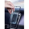 Baseus Explore Univerzális szellőzőre rögzíthető gravity autós tartó és Qi töltő 15 W átlátszó (WXYL-K02) thumbnail