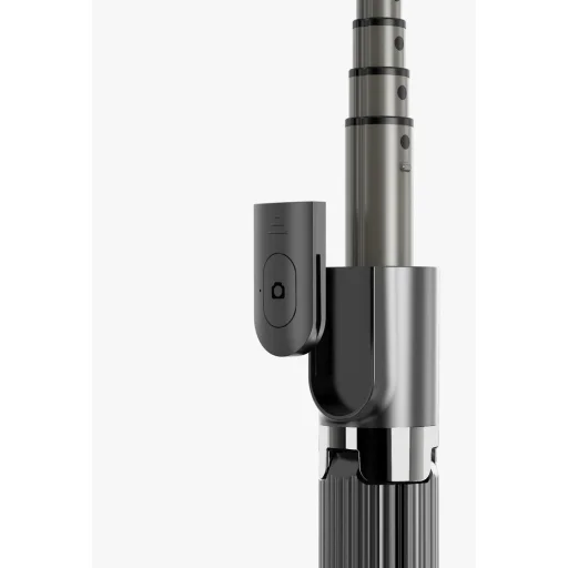 Selfie bot és teleszkópos tripod állvány bluetooth kioldós gimbalal fekete - 21