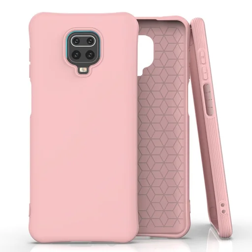 Soft Color flexibilis gél tok Xiaomi Redmi Note 9 Pro / Redmi Note 9S pink - 1